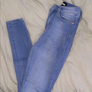 Fashion Nova Light Blue Skinny Jeans